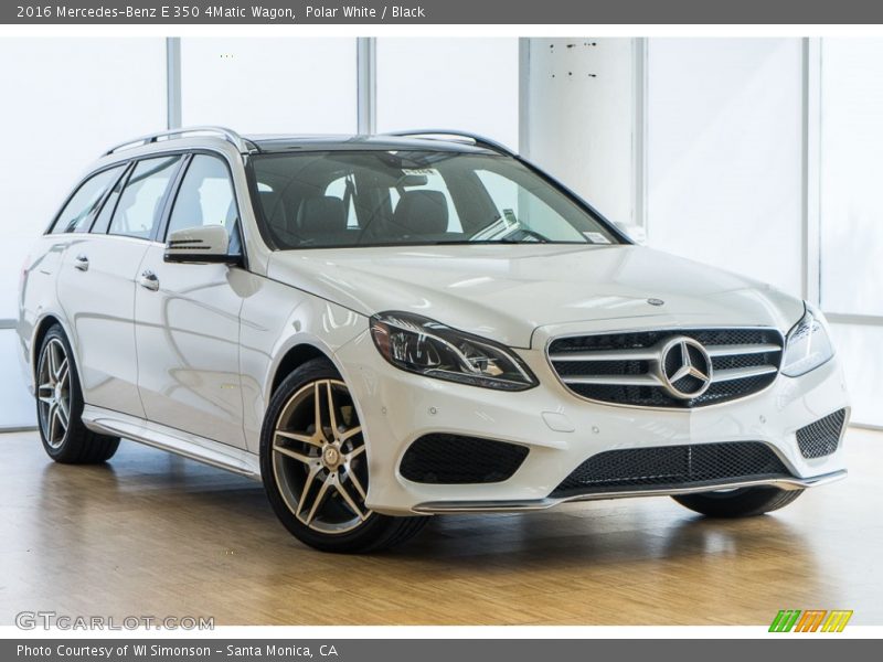 Polar White / Black 2016 Mercedes-Benz E 350 4Matic Wagon