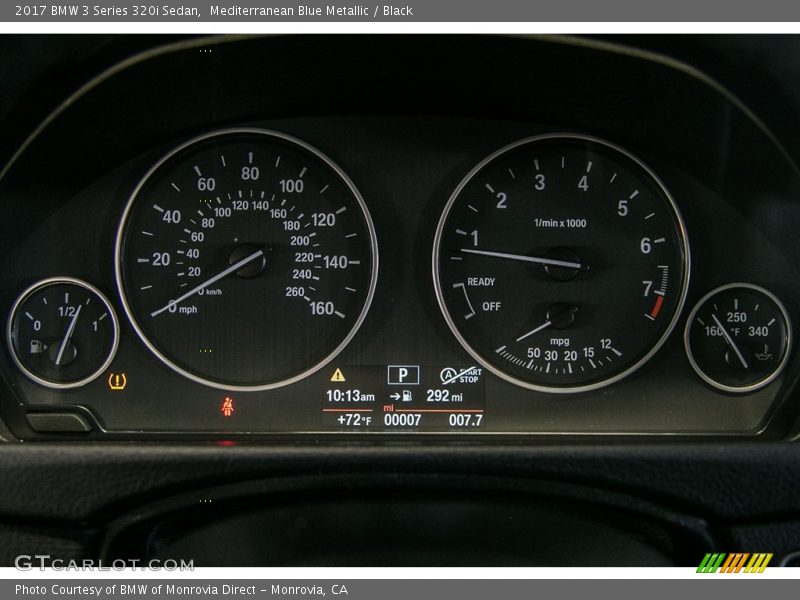  2017 3 Series 320i Sedan 320i Sedan Gauges