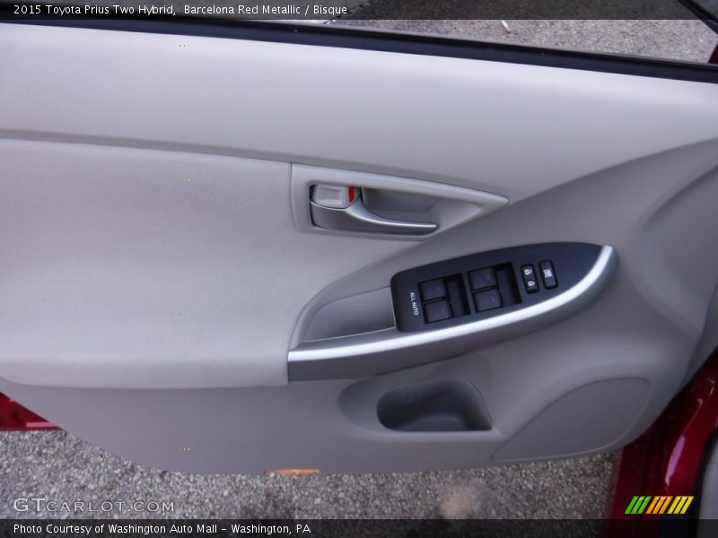 Barcelona Red Metallic / Bisque 2015 Toyota Prius Two Hybrid