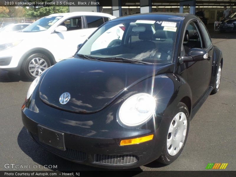 Black / Black 2010 Volkswagen New Beetle 2.5 Coupe