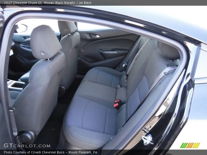 Mosaic Black Metallic / Jet Black 2017 Chevrolet Cruze LS