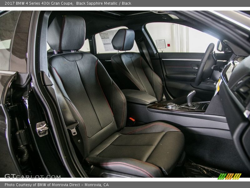  2017 4 Series 430i Gran Coupe Black Interior