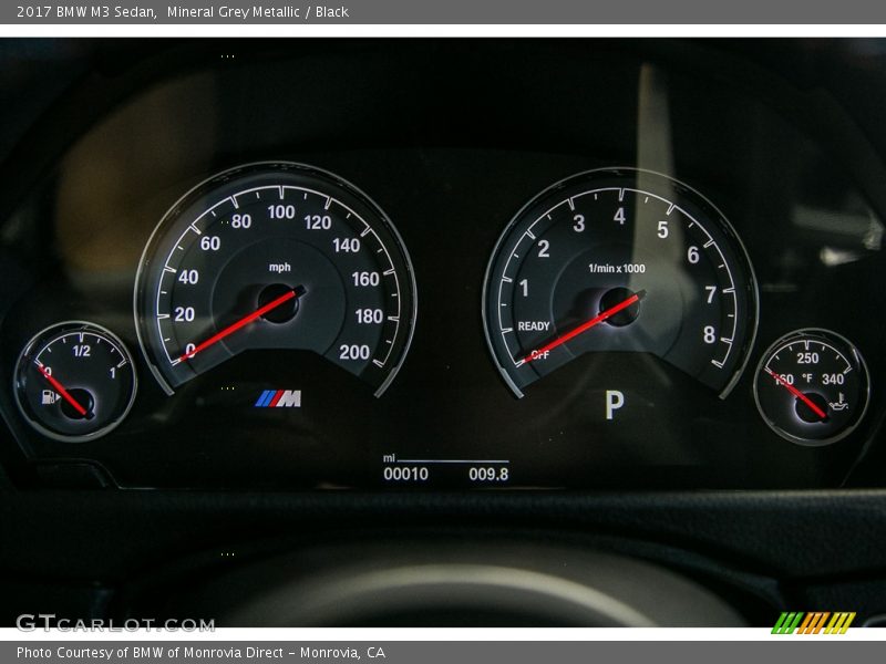  2017 M3 Sedan Sedan Gauges