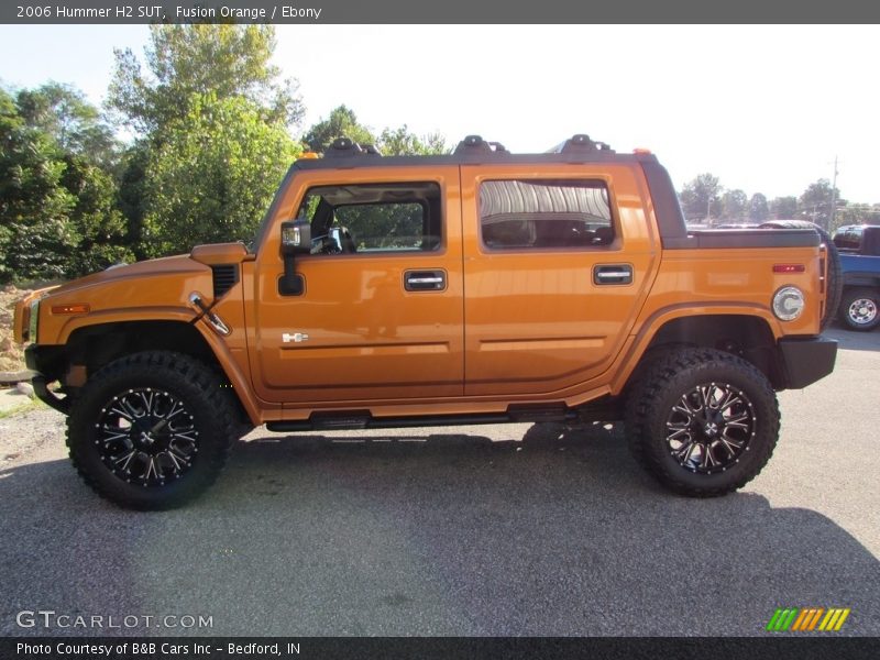 Fusion Orange / Ebony 2006 Hummer H2 SUT