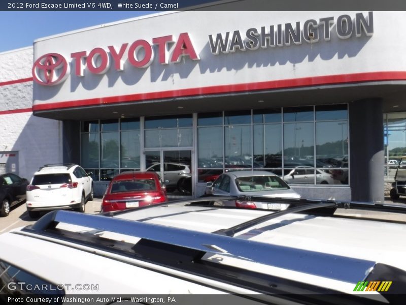 White Suede / Camel 2012 Ford Escape Limited V6 4WD