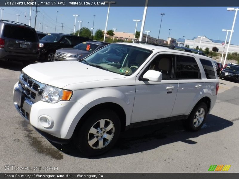 White Suede / Camel 2012 Ford Escape Limited V6 4WD