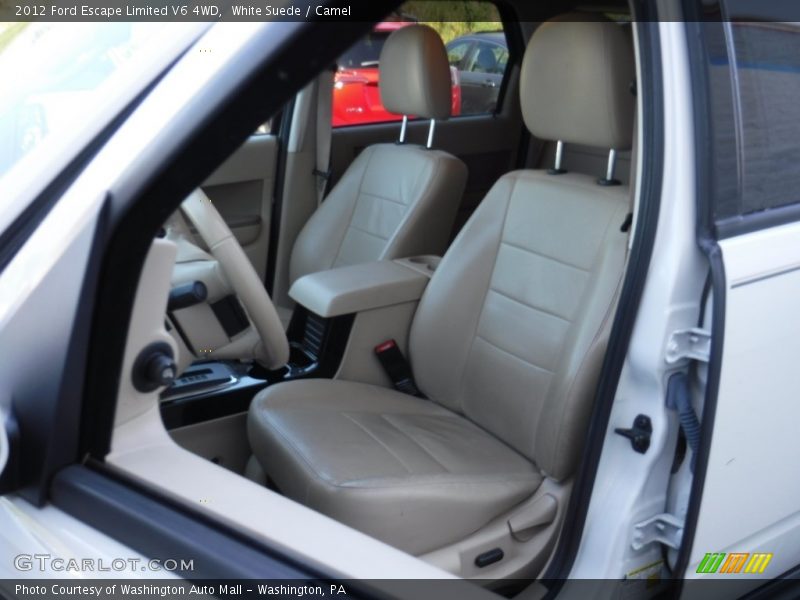 White Suede / Camel 2012 Ford Escape Limited V6 4WD
