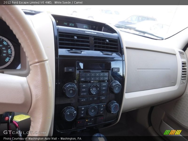White Suede / Camel 2012 Ford Escape Limited V6 4WD