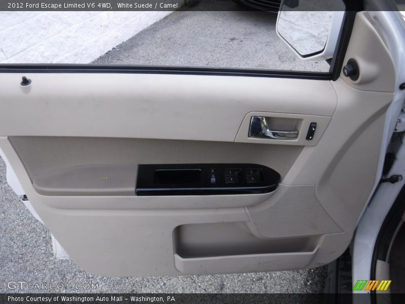 White Suede / Camel 2012 Ford Escape Limited V6 4WD