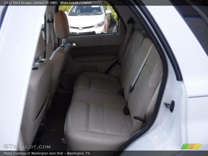 White Suede / Camel 2012 Ford Escape Limited V6 4WD