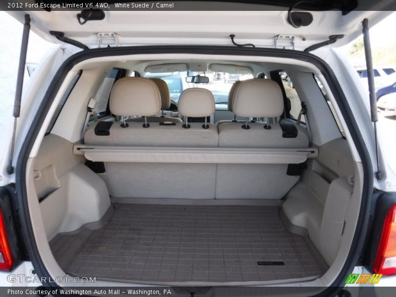 White Suede / Camel 2012 Ford Escape Limited V6 4WD