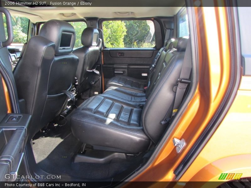 Fusion Orange / Ebony 2006 Hummer H2 SUT