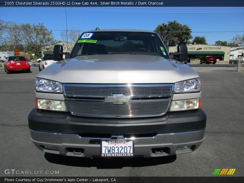 Silver Birch Metallic / Dark Charcoal 2005 Chevrolet Silverado 2500HD LS Crew Cab 4x4