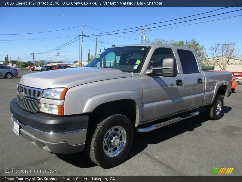 Silver Birch Metallic / Dark Charcoal 2005 Chevrolet Silverado 2500HD LS Crew Cab 4x4