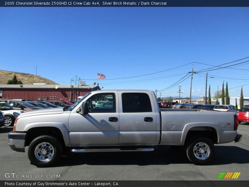 Silver Birch Metallic / Dark Charcoal 2005 Chevrolet Silverado 2500HD LS Crew Cab 4x4