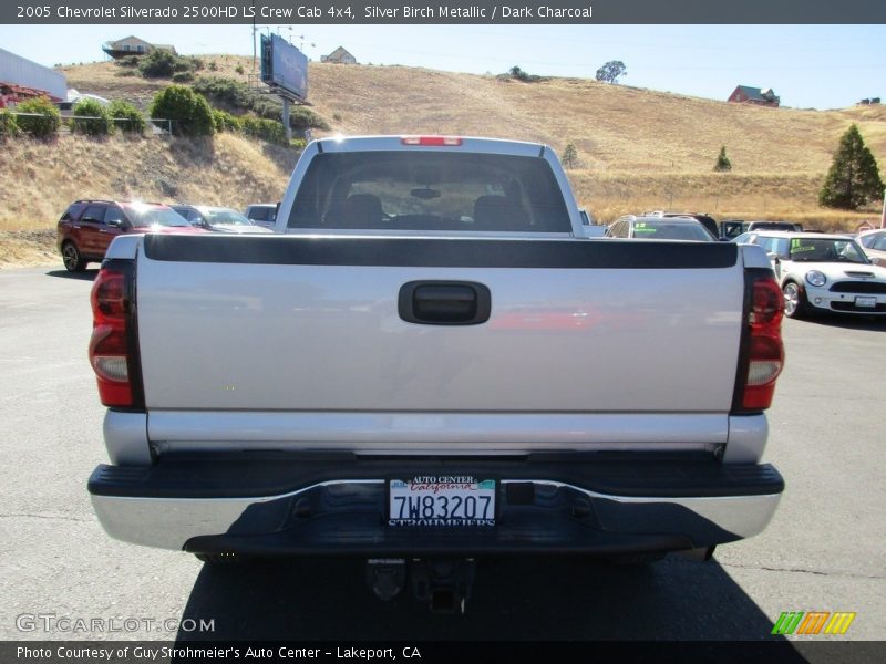 Silver Birch Metallic / Dark Charcoal 2005 Chevrolet Silverado 2500HD LS Crew Cab 4x4