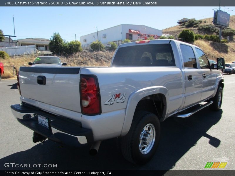 Silver Birch Metallic / Dark Charcoal 2005 Chevrolet Silverado 2500HD LS Crew Cab 4x4