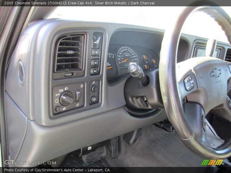 Silver Birch Metallic / Dark Charcoal 2005 Chevrolet Silverado 2500HD LS Crew Cab 4x4