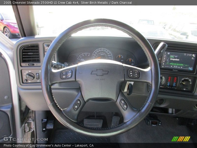 Silver Birch Metallic / Dark Charcoal 2005 Chevrolet Silverado 2500HD LS Crew Cab 4x4