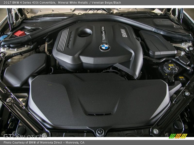  2017 4 Series 430i Convertible Engine - 2.0 Liter DI TwinPower Turbocharged DOHC 16-Valve VVT 4 Cylinder