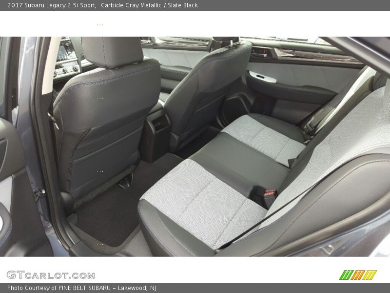 Carbide Gray Metallic / Slate Black 2017 Subaru Legacy 2.5i Sport