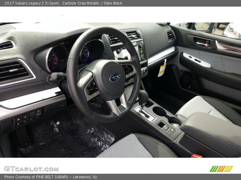 Carbide Gray Metallic / Slate Black 2017 Subaru Legacy 2.5i Sport