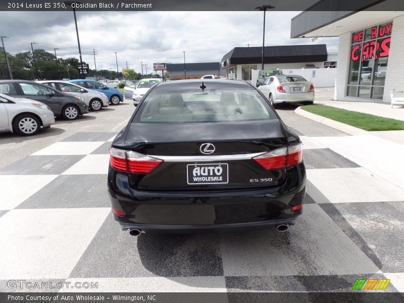 Obsidian Black / Parchment 2014 Lexus ES 350