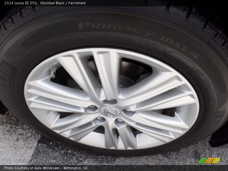 Obsidian Black / Parchment 2014 Lexus ES 350