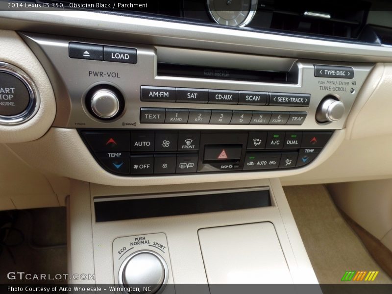 Obsidian Black / Parchment 2014 Lexus ES 350