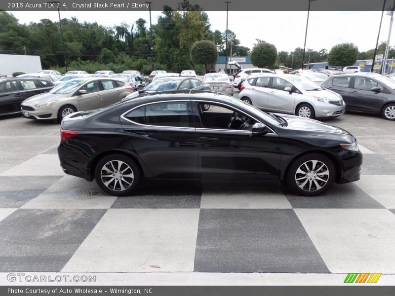 Crystal Black Pearl / Ebony 2016 Acura TLX 2.4