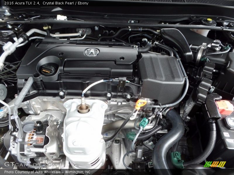 Crystal Black Pearl / Ebony 2016 Acura TLX 2.4