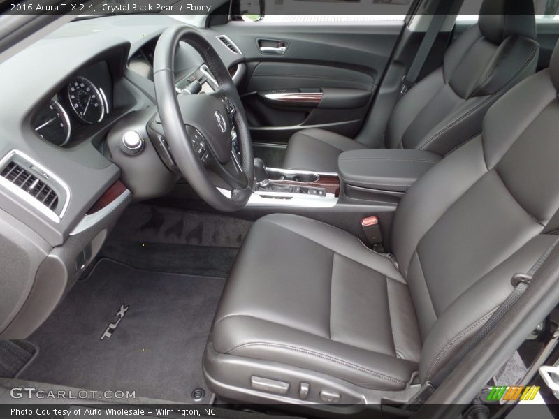 Crystal Black Pearl / Ebony 2016 Acura TLX 2.4