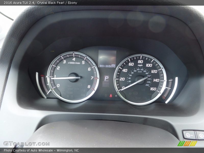 Crystal Black Pearl / Ebony 2016 Acura TLX 2.4
