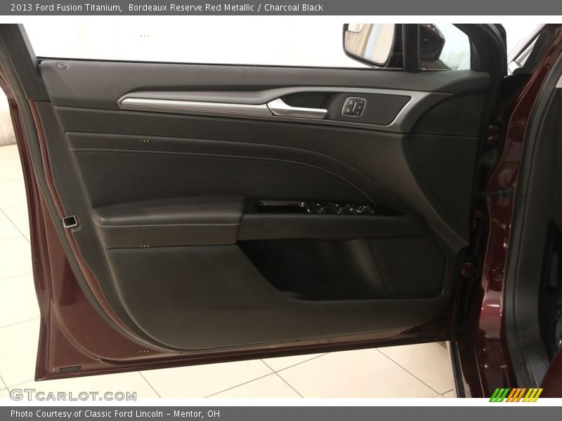 Bordeaux Reserve Red Metallic / Charcoal Black 2013 Ford Fusion Titanium