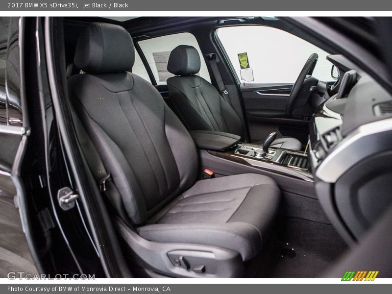 Jet Black / Black 2017 BMW X5 sDrive35i