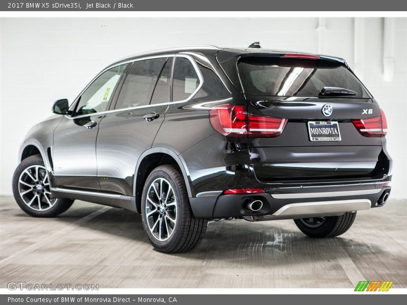 Jet Black / Black 2017 BMW X5 sDrive35i