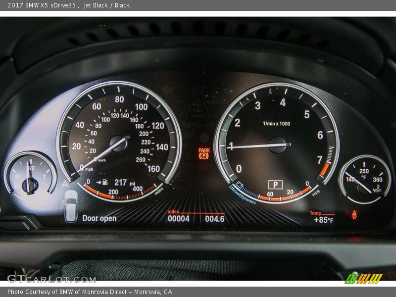  2017 X5 sDrive35i sDrive35i Gauges