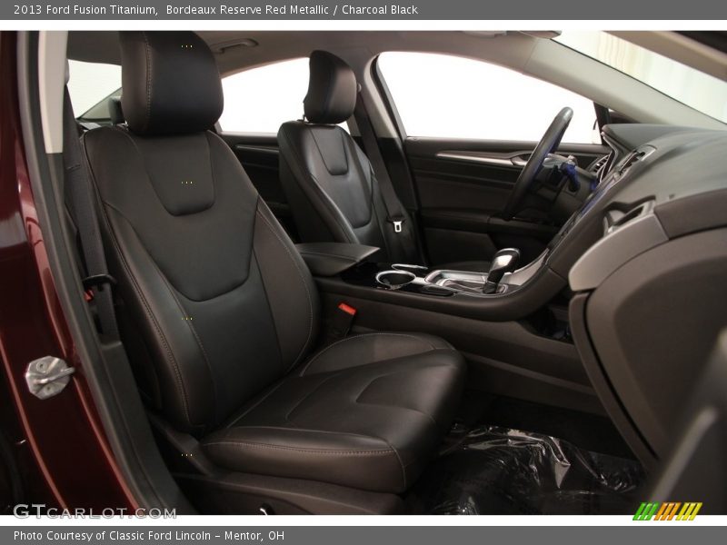 Bordeaux Reserve Red Metallic / Charcoal Black 2013 Ford Fusion Titanium