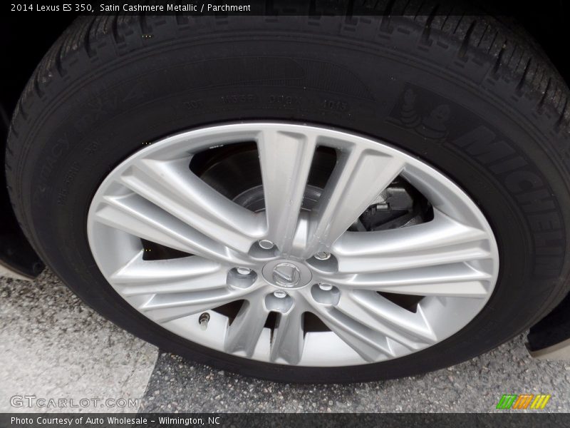 Satin Cashmere Metallic / Parchment 2014 Lexus ES 350