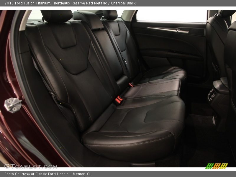 Bordeaux Reserve Red Metallic / Charcoal Black 2013 Ford Fusion Titanium