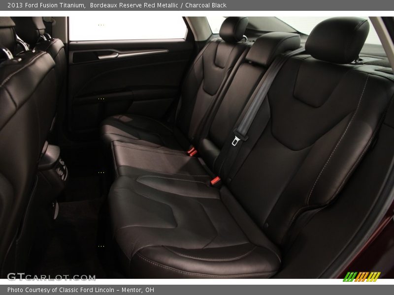 Bordeaux Reserve Red Metallic / Charcoal Black 2013 Ford Fusion Titanium