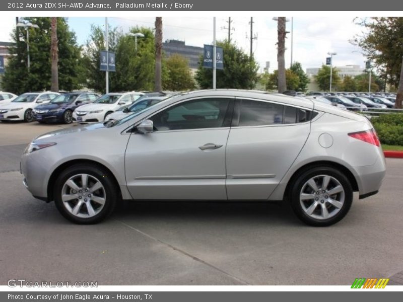  2012 ZDX SH-AWD Advance Palladium Metallic
