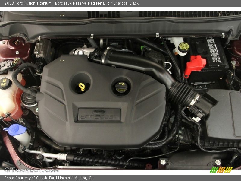 Bordeaux Reserve Red Metallic / Charcoal Black 2013 Ford Fusion Titanium
