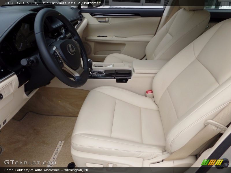 Satin Cashmere Metallic / Parchment 2014 Lexus ES 350