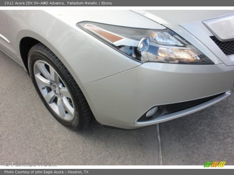 Palladium Metallic / Ebony 2012 Acura ZDX SH-AWD Advance