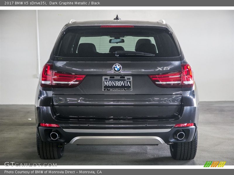 Dark Graphite Metallic / Black 2017 BMW X5 sDrive35i