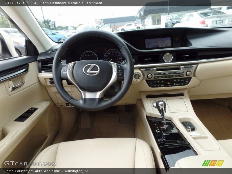 Satin Cashmere Metallic / Parchment 2014 Lexus ES 350