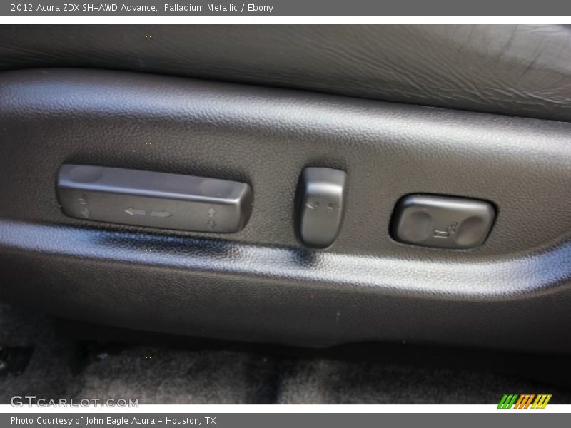 Palladium Metallic / Ebony 2012 Acura ZDX SH-AWD Advance