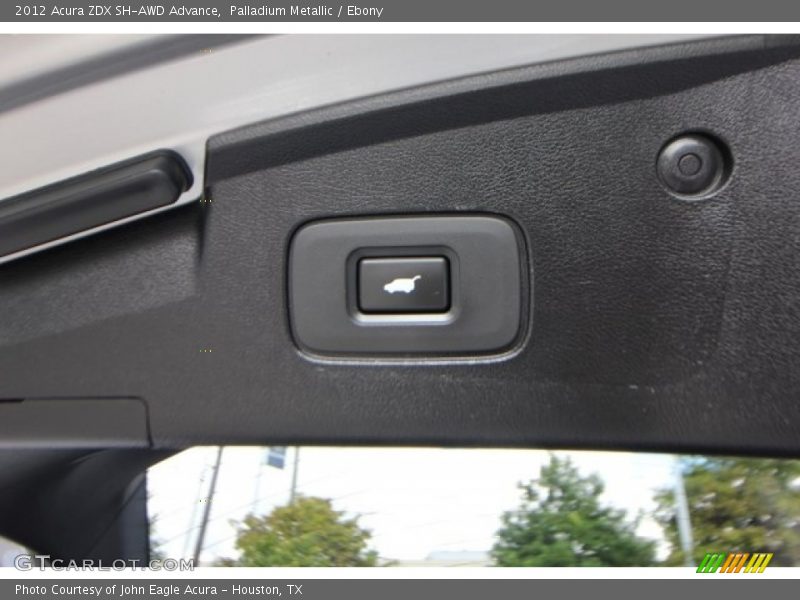 Palladium Metallic / Ebony 2012 Acura ZDX SH-AWD Advance