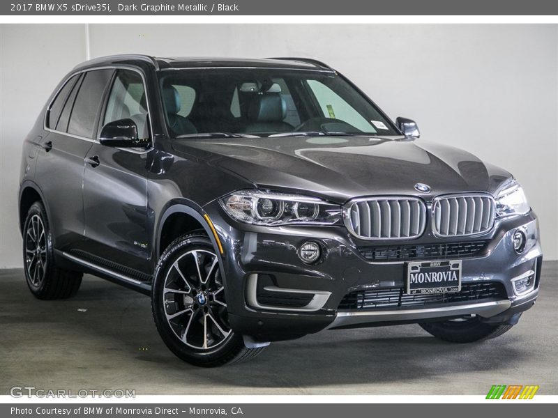Dark Graphite Metallic / Black 2017 BMW X5 sDrive35i